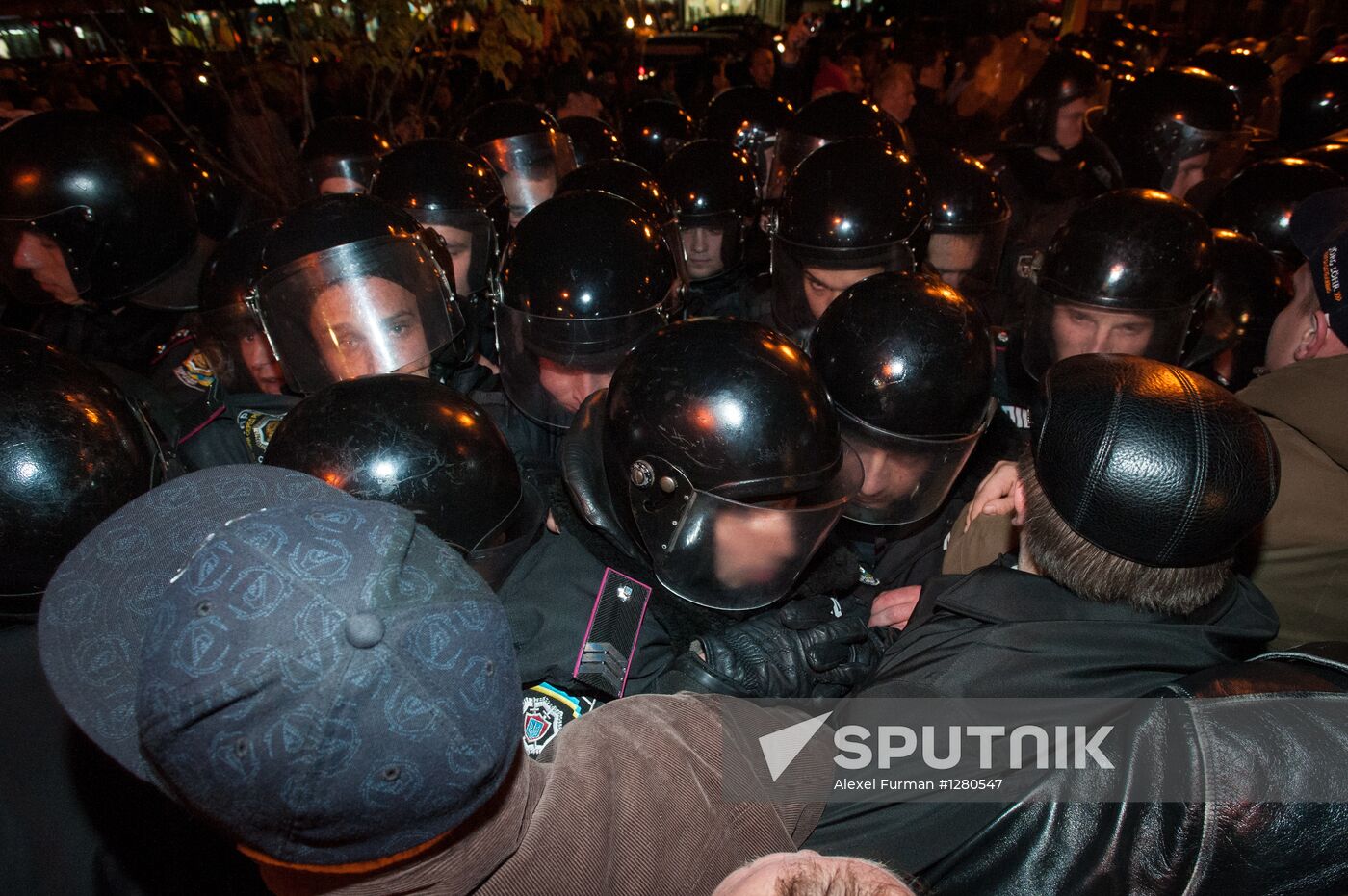 Rally against fraud in elections to Verkhovna Rada of Ukraine