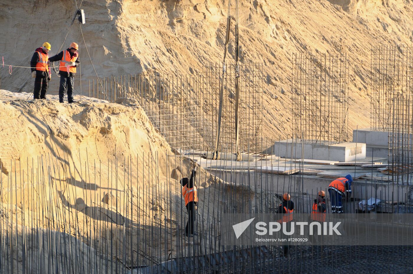 Building Vostochny space center