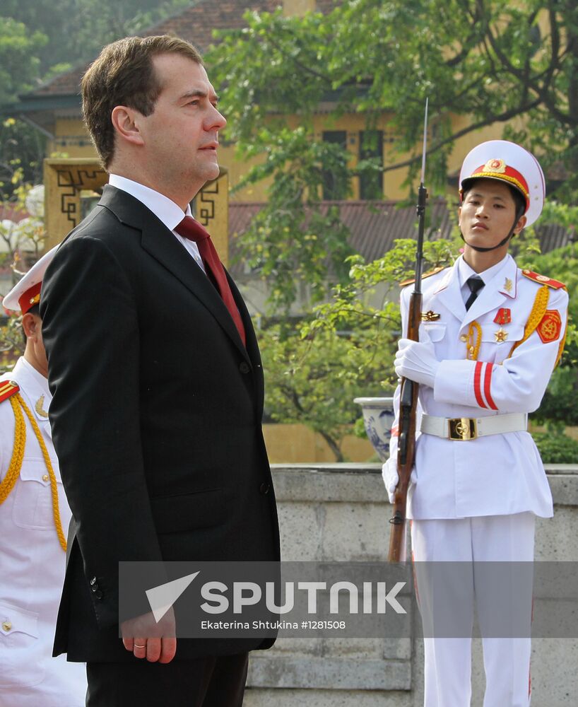 Dmitry Medvedev's official visit to Vietnam