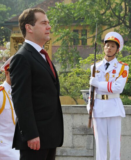 Dmitry Medvedev's official visit to Vietnam