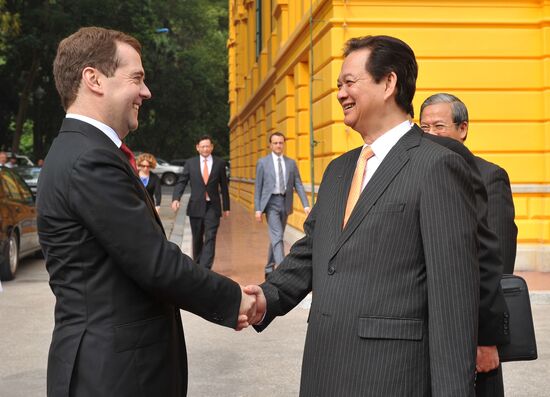 Dmitry Medvedev's official visit to Vietnam