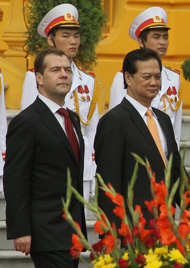 Dmitry Medvedev's official visit to Vietnam