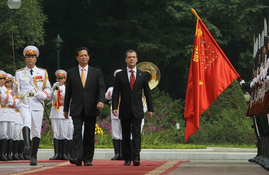 Dmitry Medvedev's official visit to Vietnam