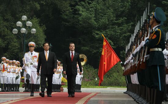 Dmitry Medvedev's official visit to Vietnam