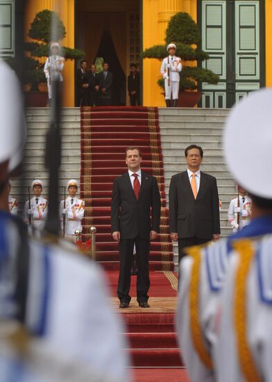 Dmitry Medvedev's official visit to Vietnam