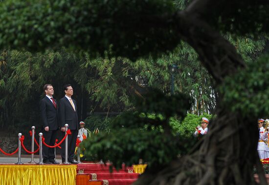 Dmitry Medvedev's official visit to Vietnam