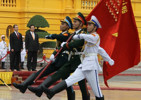 Dmitry Medvedev's official visit to Vietnam