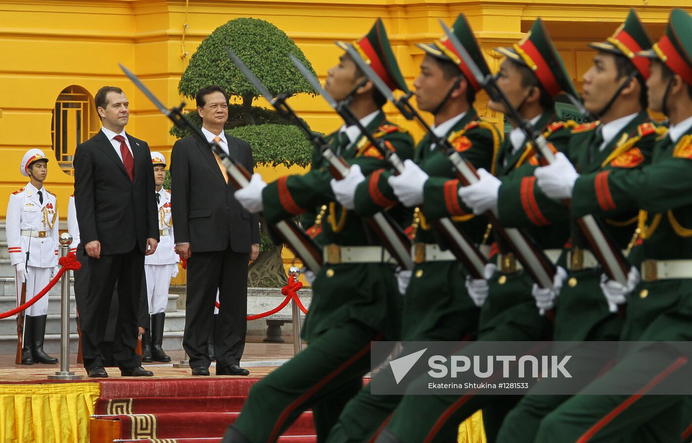Dmitry Medvedev's official visit to Vietnam