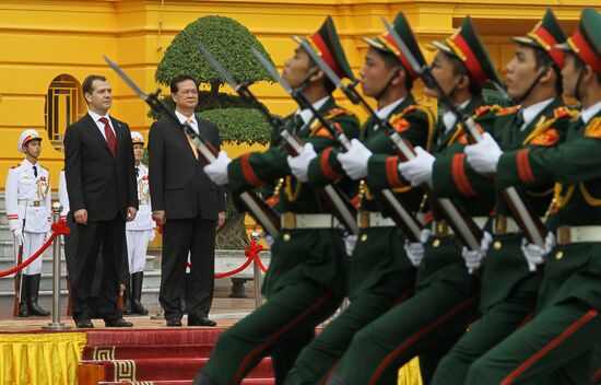 Dmitry Medvedev's official visit to Vietnam