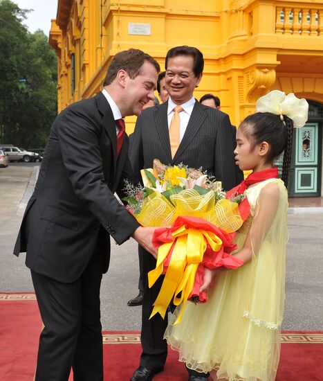 Dmitry Medvedev's official visit to Vietnam