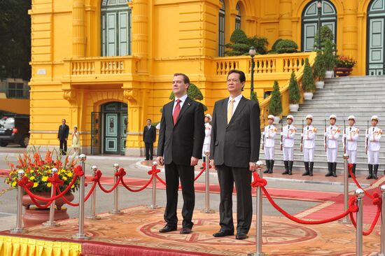 Dmitry Medvedev's official visit to Vietnam