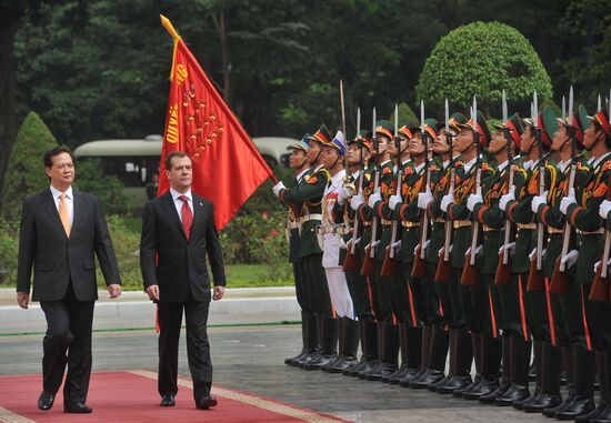 Dmitry Medvedev's official visit to Vietnam