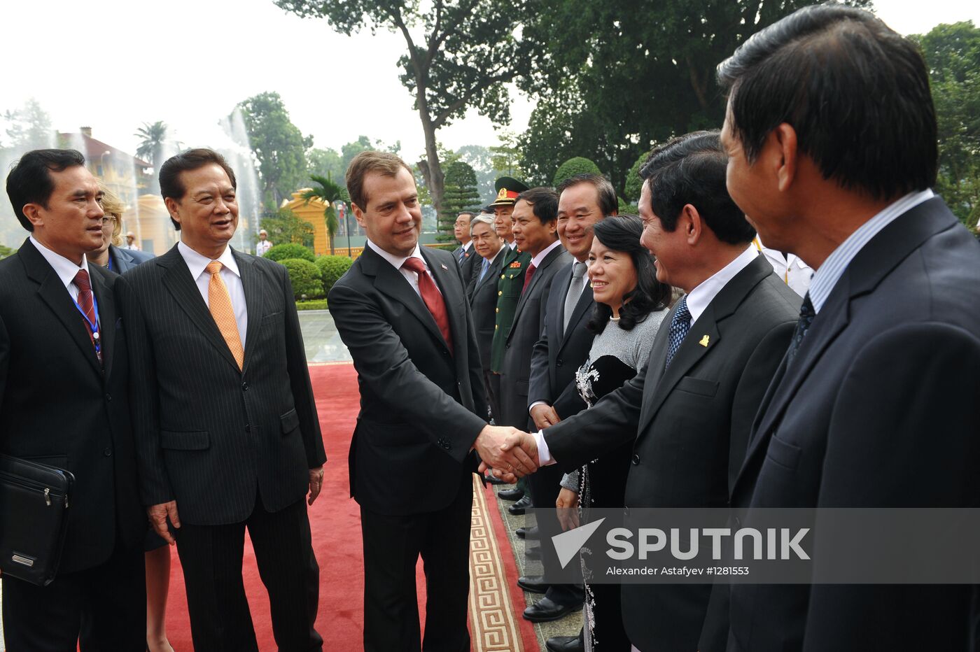 Dmitry Medvedev's official visit to Vietnam