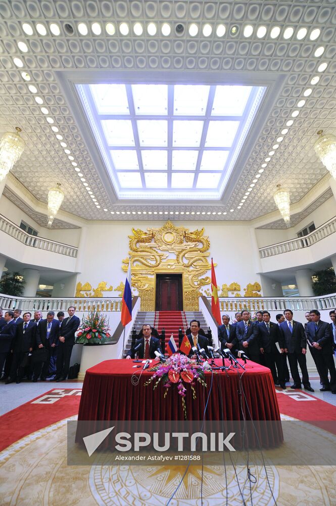 Dmitry Medvedev's official visit to Vietnam