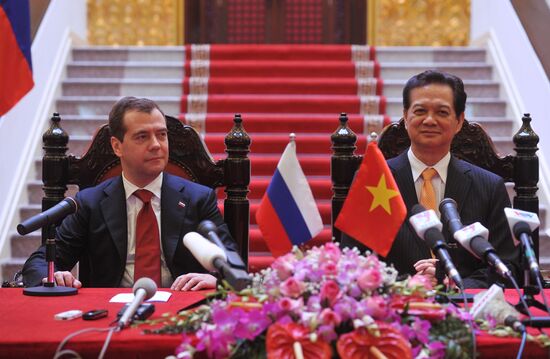 Dmitry Medvedev's official visit to Vietnam