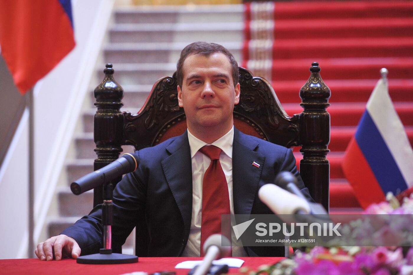 Dmitry Medvedev's official visit to Vietnam