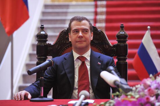 Dmitry Medvedev's official visit to Vietnam