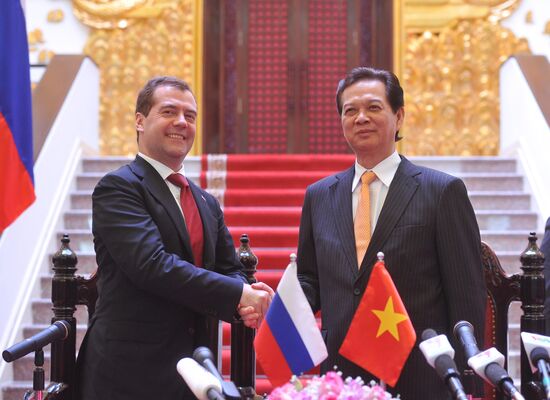 Dmitry Medvedev's official visit to Vietnam