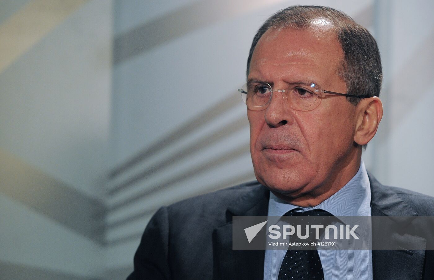 Sergei Lavrov at RIA Novosti