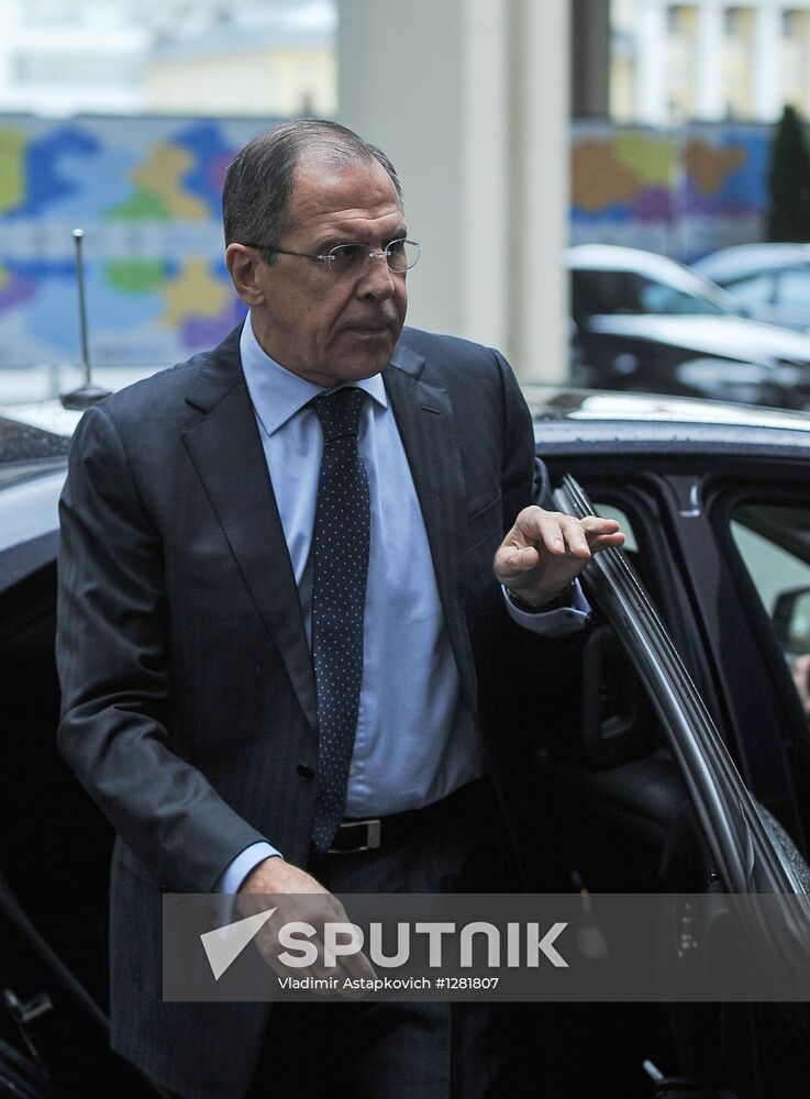 Sergei Lavrov at RIA Novosti