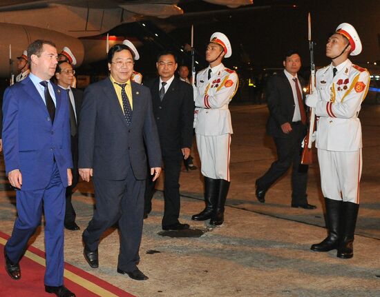 Dmitry Medvedev's official visit to Vietnam