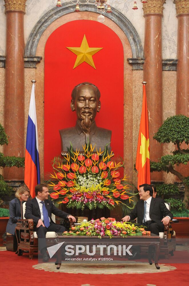 Dmitry Medvedev's official visit to Vietnam