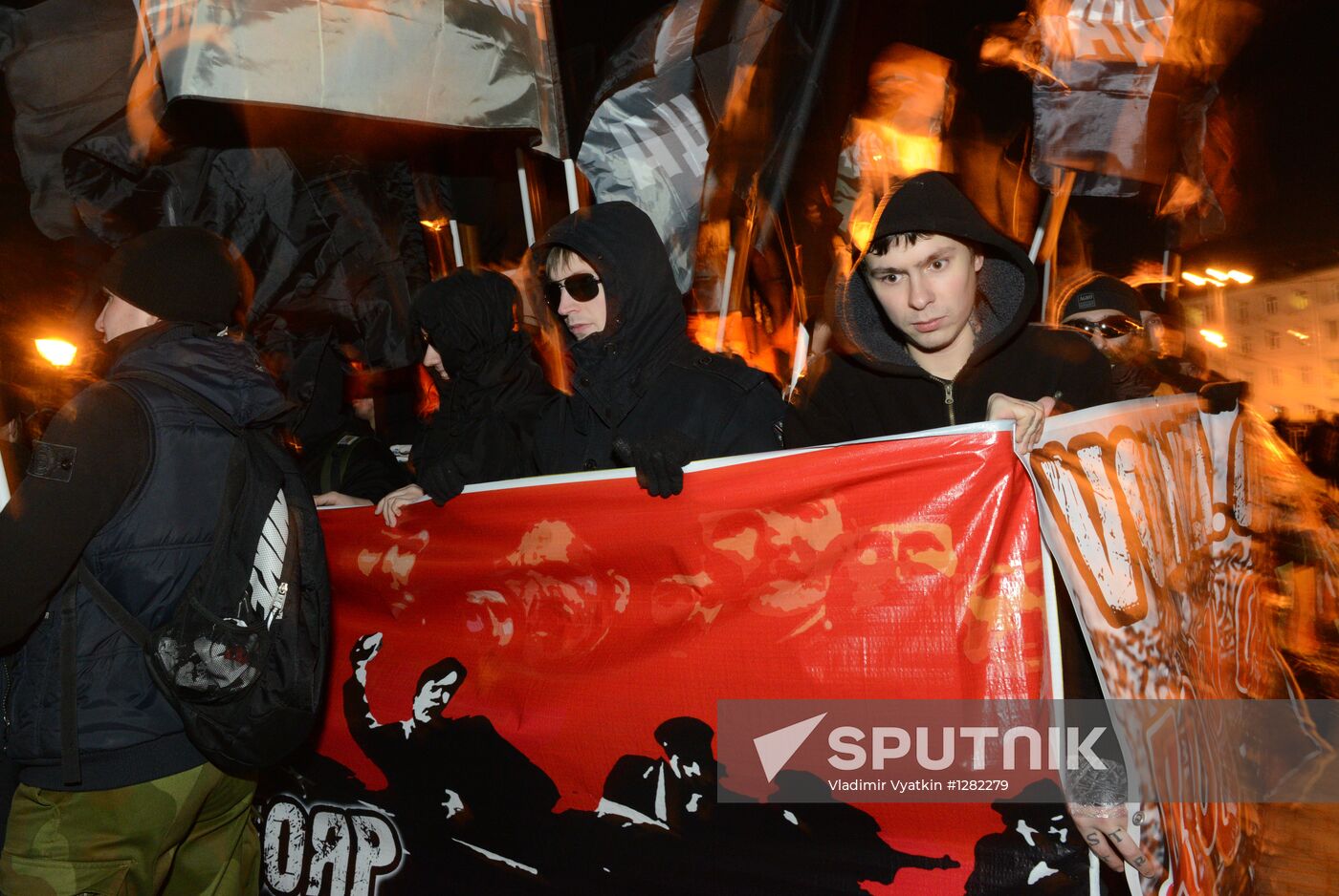 Red March procession and rally staged in Moscow