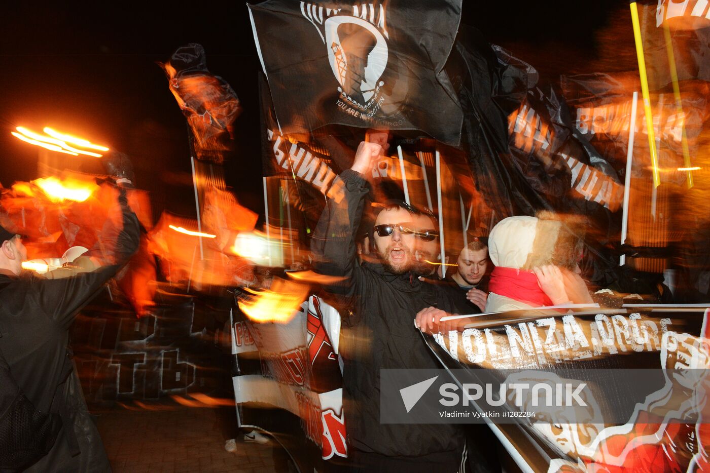 Red March procession and rally staged in Moscow