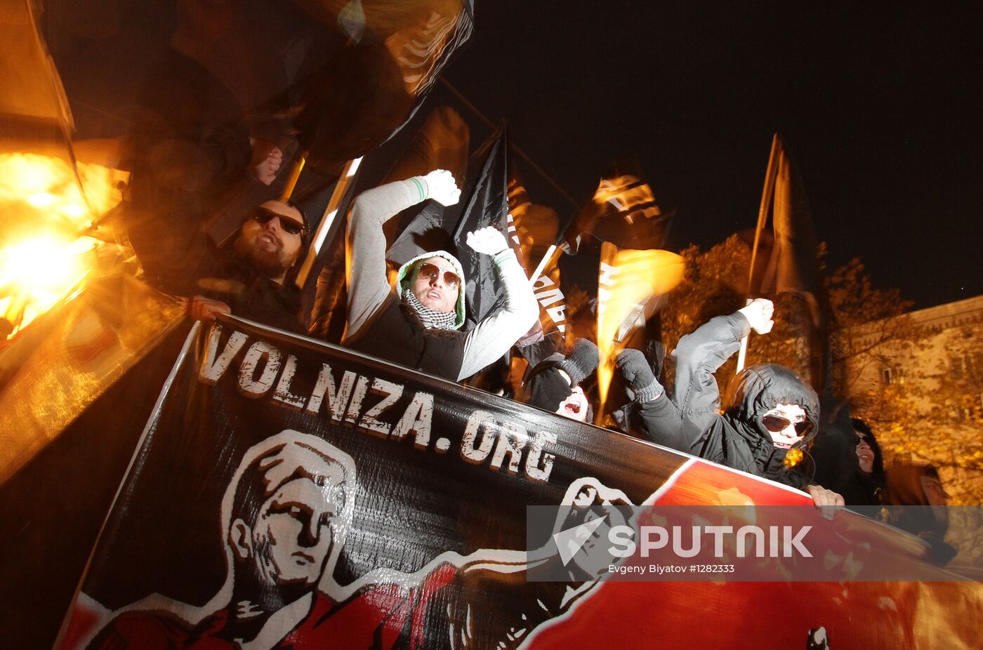 Red March procession and rally staged in Moscow