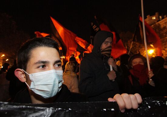 Red March procession and rally staged in Moscow