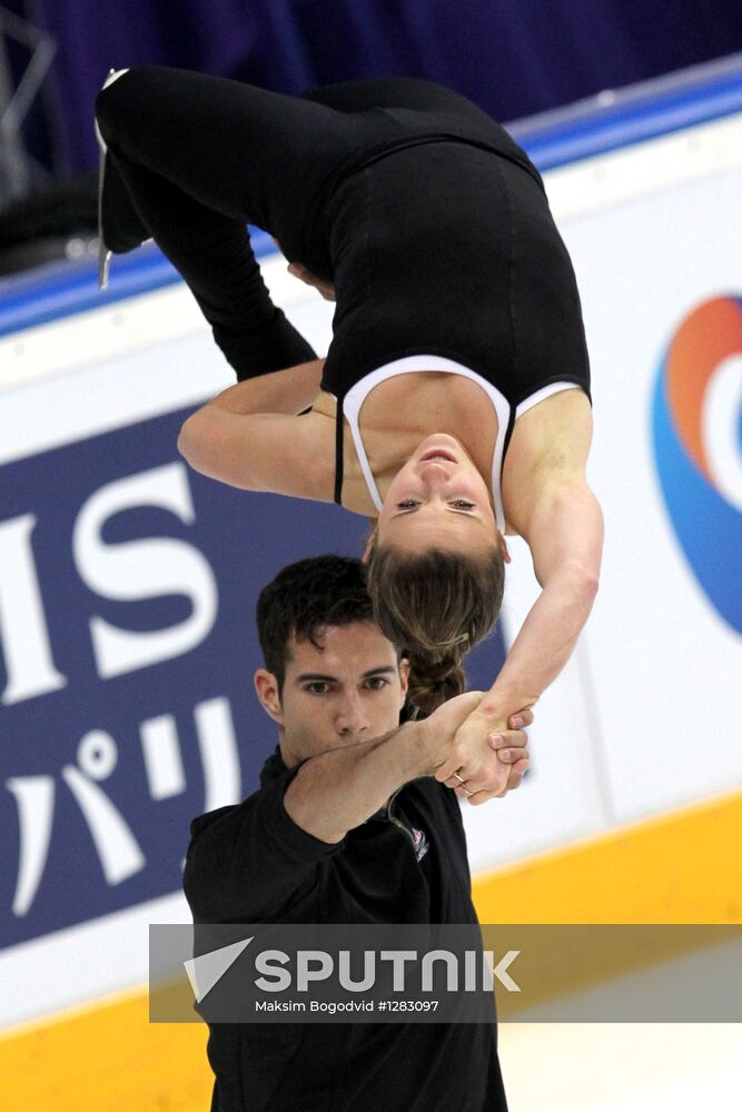 Figure skating, Grand Prix series, 4th stage. Work-outs.