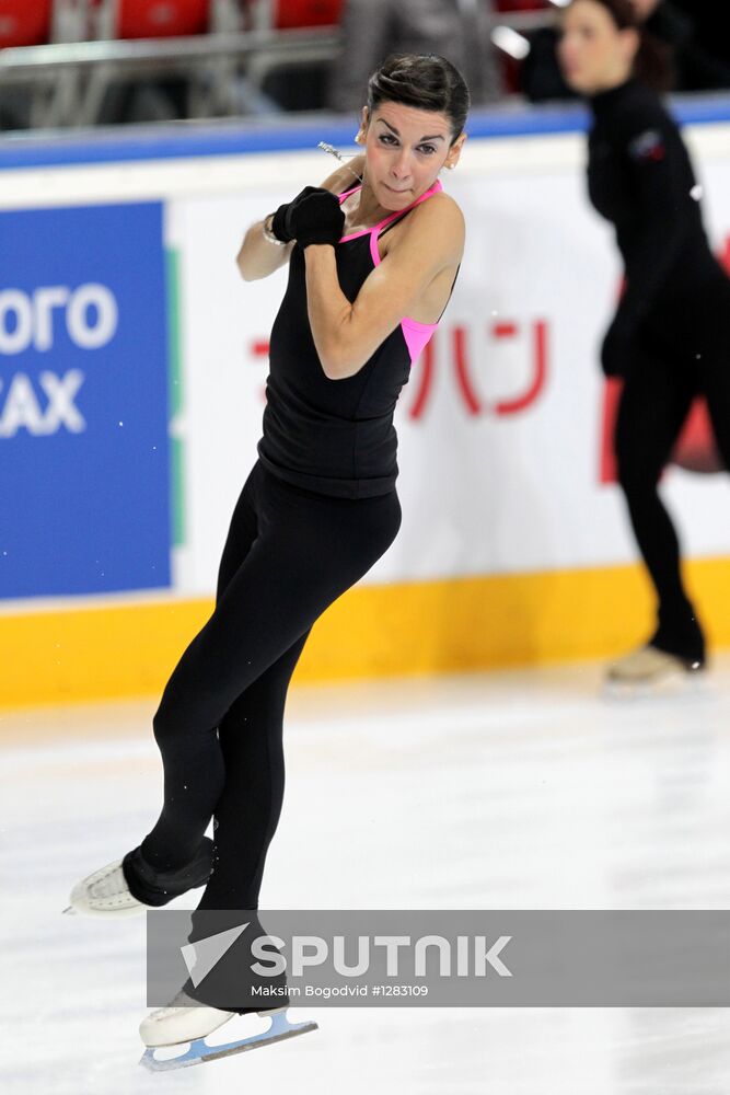 Figure skating, Grand Prix series, 4th stage. Work-outs.