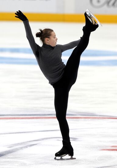 Figure skating, Grand Prix series, 4th stage. Work-outs.