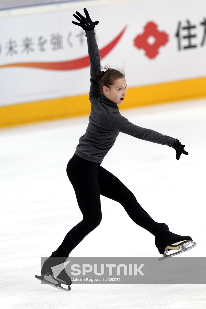 Figure skating, Grand Prix series, 4th stage. Work-outs.