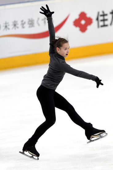 Figure skating, Grand Prix series, 4th stage. Work-outs.