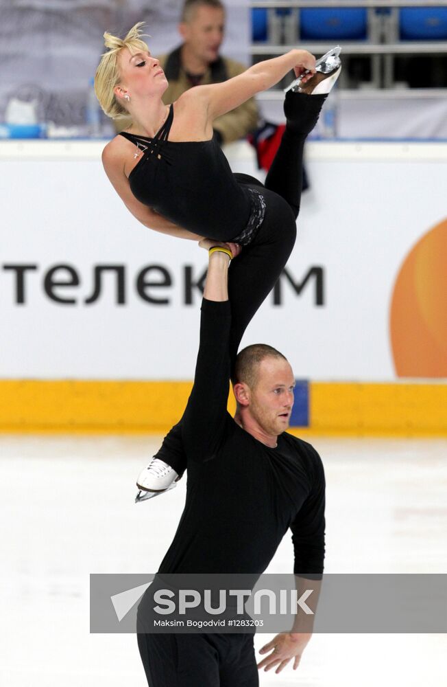 Figure skating, Grand Prix series, 4th stage. Work-outs.