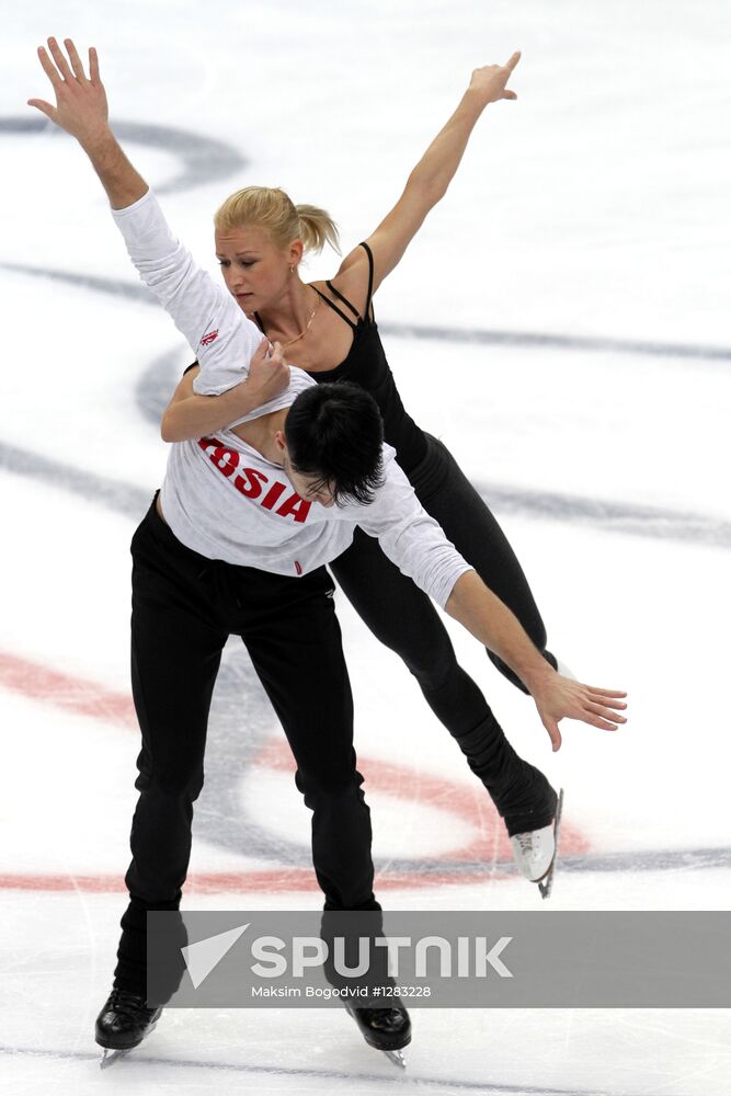 Figure skating, Grand Prix series, 4th stage. Work-outs.