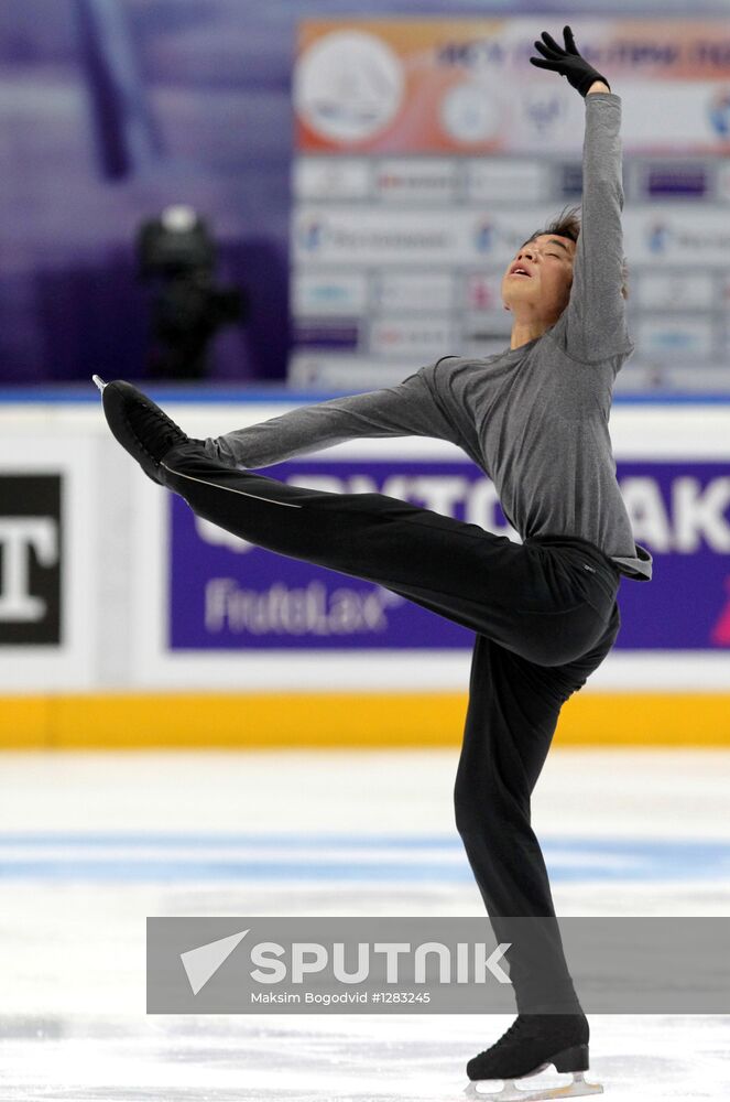 Figure skating, Grand Prix series, 4th stage. Work-outs.