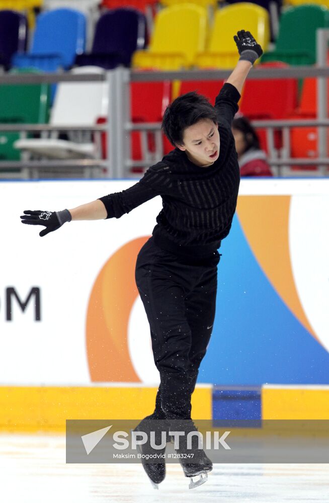 Figure skating, Grand Prix series, 4th stage. Work-outs.