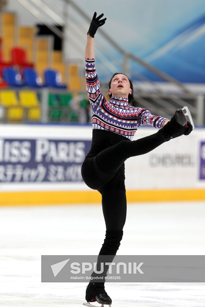 Figure skating, Grand Prix series, 4th stage. Work-outs.