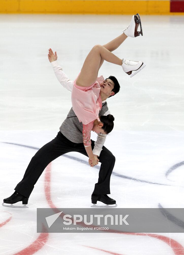 Figure skating, Grand Prix series, 4th stage. Work-outs.