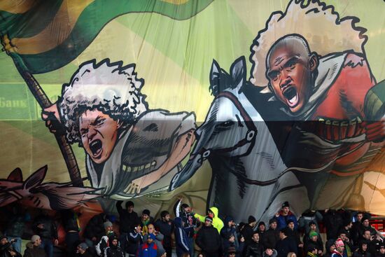 Football. Europa League. Anji vs. Liverpool