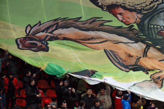 Football. Europa League. Anji vs. Liverpool