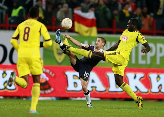 Football. Europa League. Anji vs. Liverpool