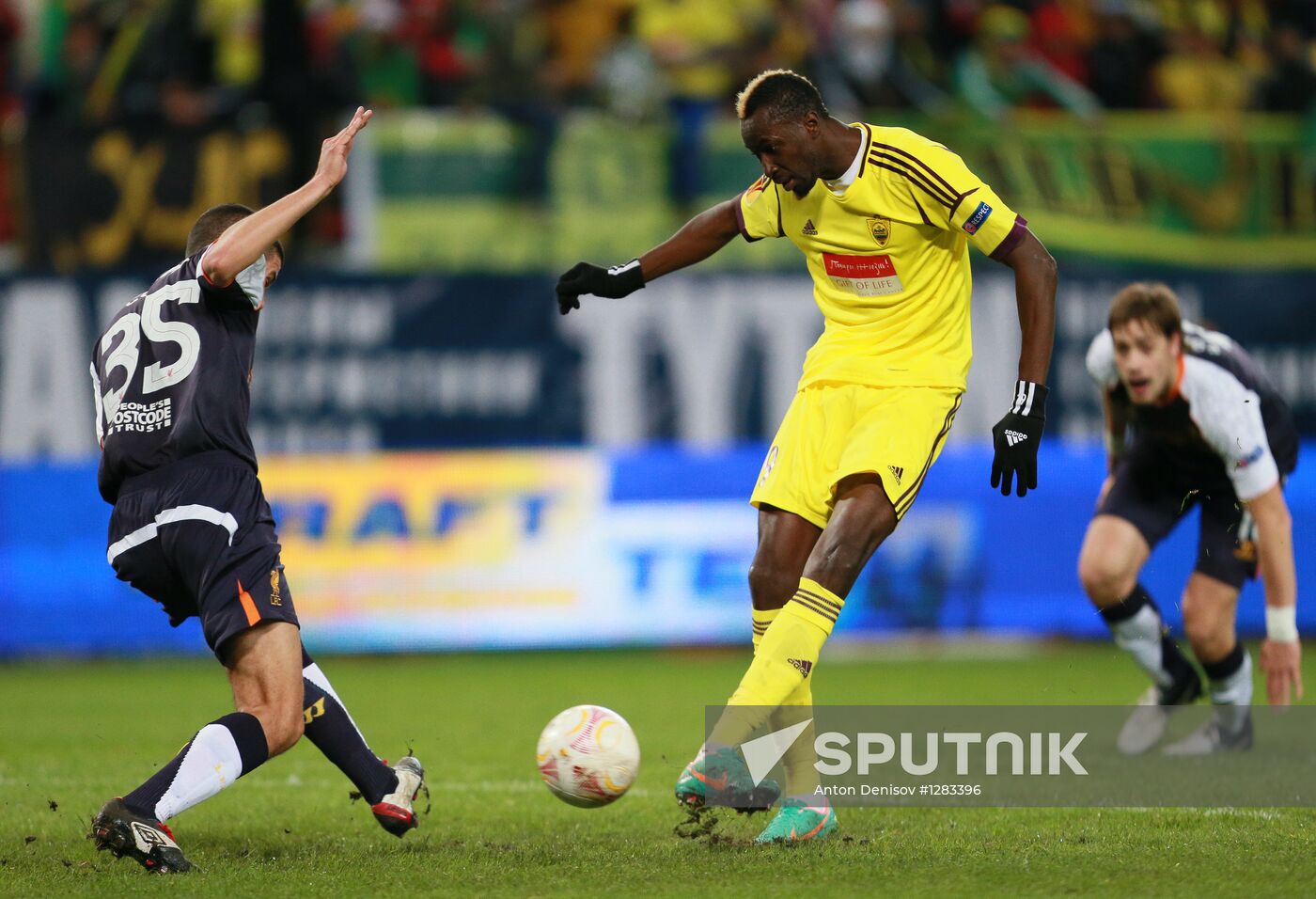 Football. Europa League. Anji vs. Liverpool