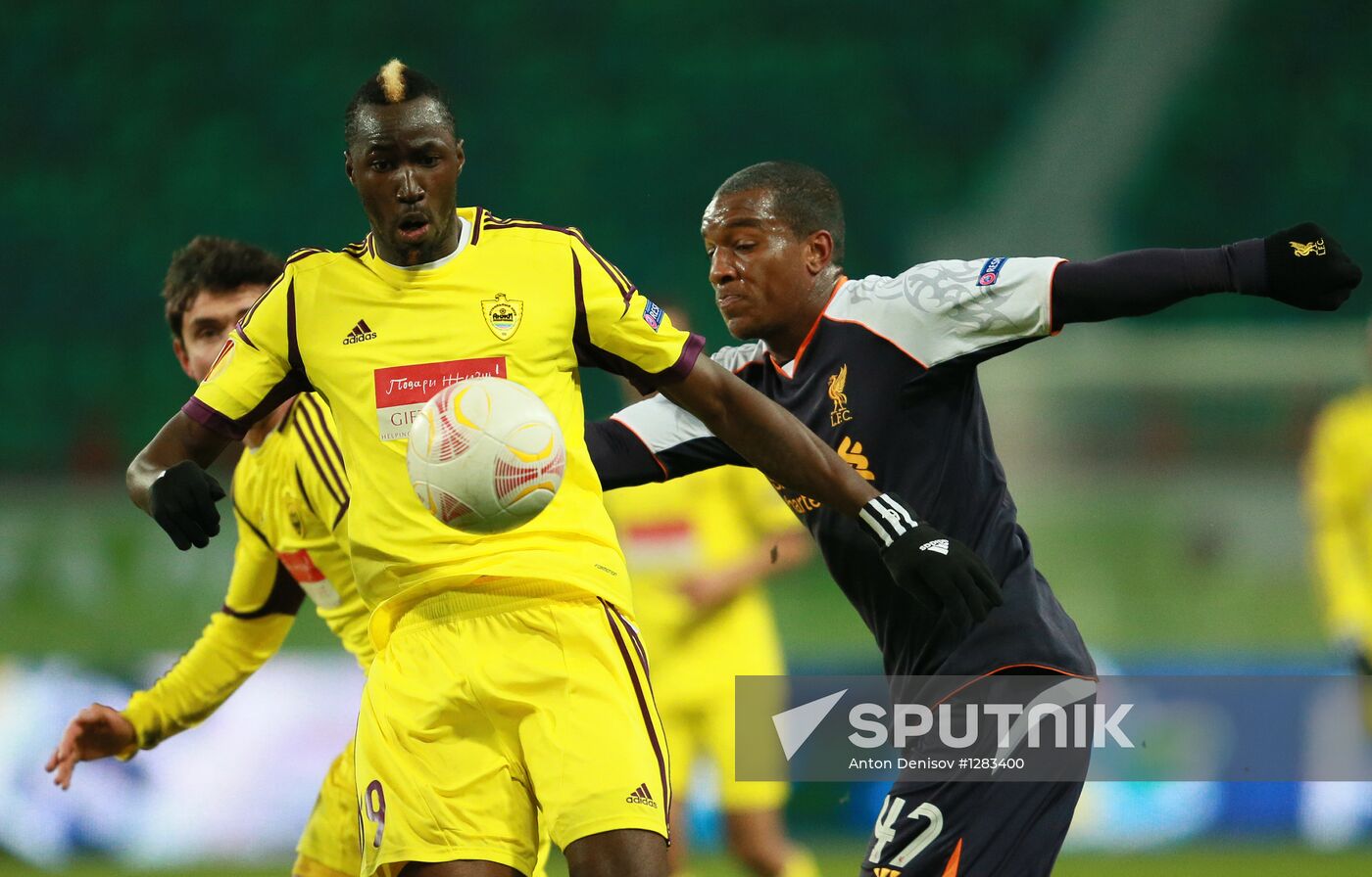 Football. Europa League. Anji vs. Liverpool