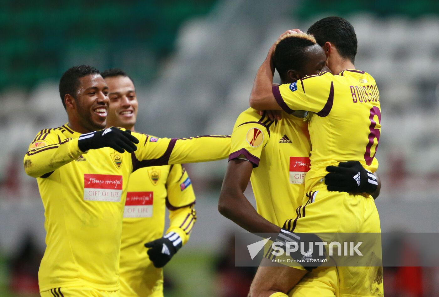 Football. Europa League. Anji vs. Liverpool