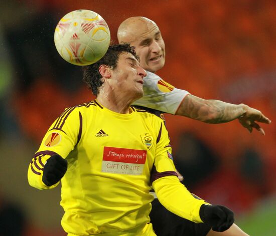 Football. Europa League. Anji vs. Liverpool