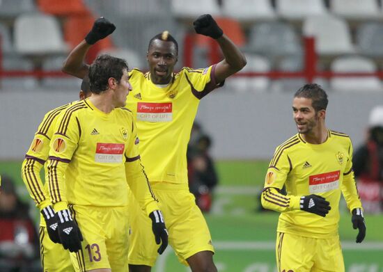 Football. Europa League. Anji vs. Liverpool