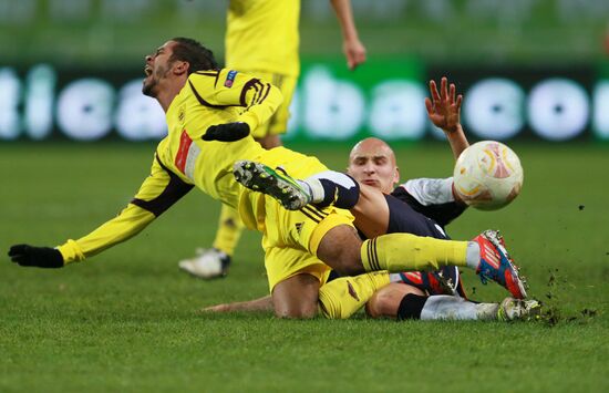 Football. Europa League. Anji vs. Liverpool